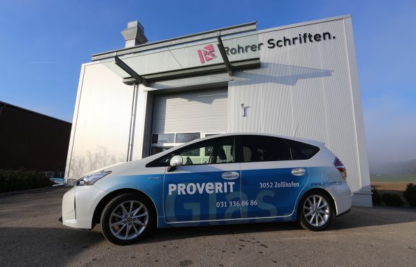 Fahrzeugbeschriftung Proverit AG, Zollikofen.jpg